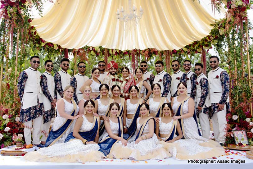 Indian Wedding Group Photography