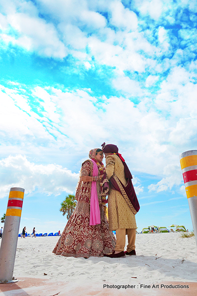 Indian Love birds posing for the photoshoot