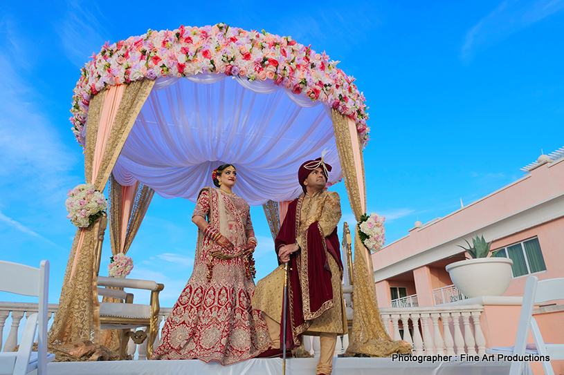 Mandap Decration of indian wedding