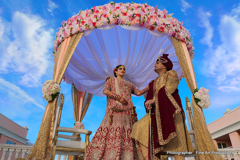 Indian Wedding Ceremony Mandap Decor