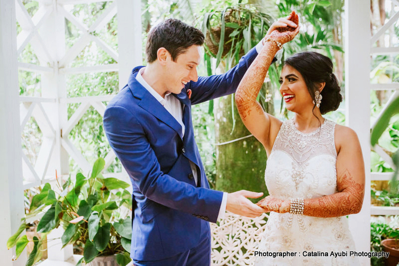 Indian Bride and Groom Looking Terrific