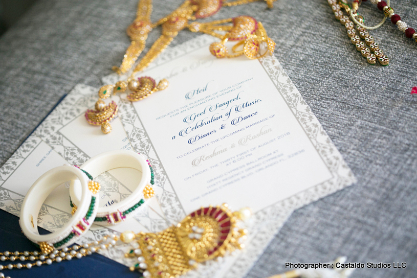 Indian Wedding Invitation Card