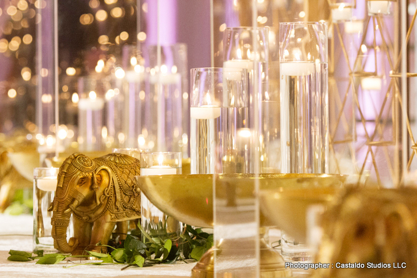 Majestic Indian Wedding Table setup