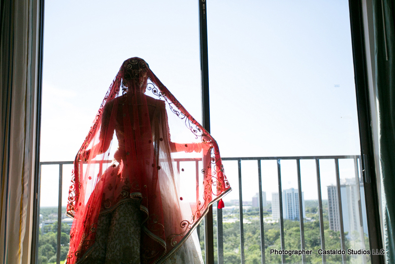 Lovely capture of indian bride