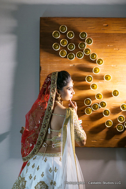 gorgeous look of indian bride