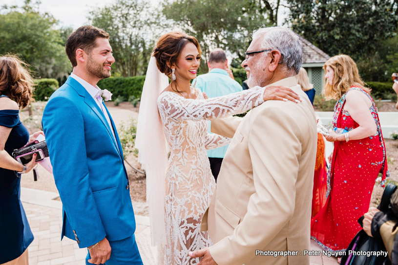 Raj Shah Wishing Indian Bride and Goom