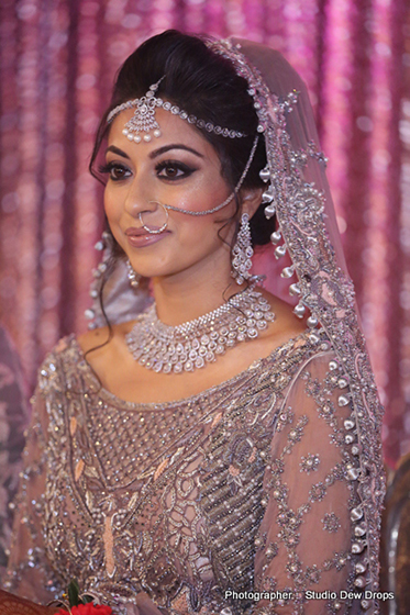 Indian Bride Possing for Photoshoot