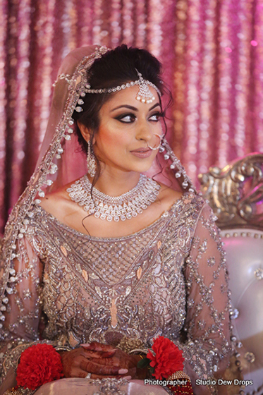 Indian Bride Wearing MangTika