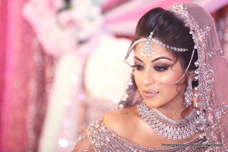 Gorgeous First look of Indian Bride