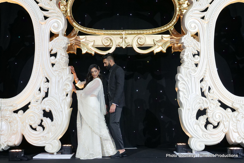 Indian Bride Leaving the Indian Wedding Venue