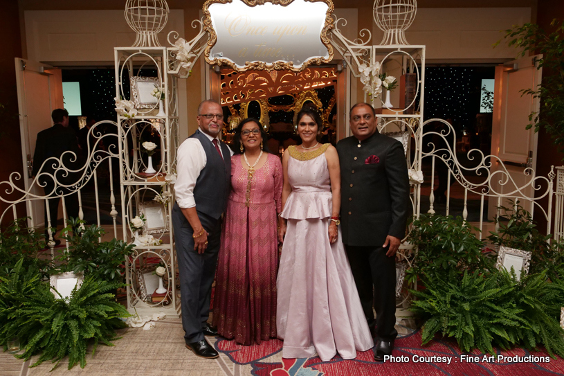 Indian Bride Greeting family Members