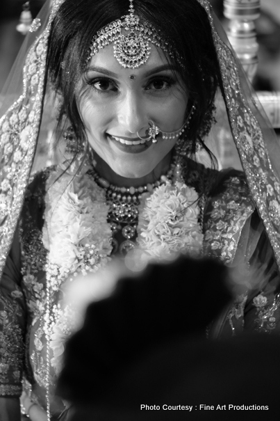 Indian Bride Posing for photo