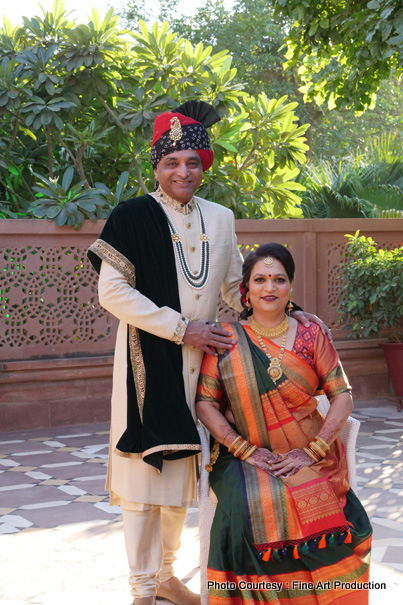 Indian Family friends Posing for a photo