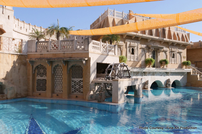 Indian Wedding Decor By poolSide