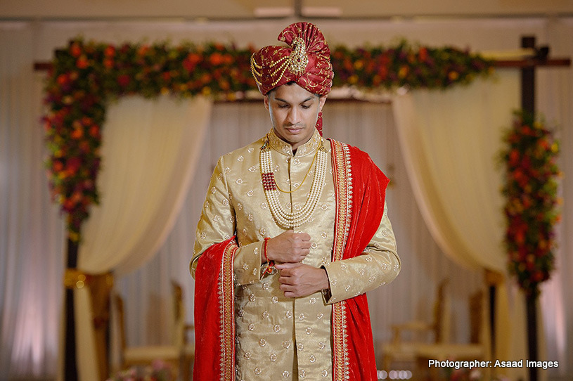 Indian groom wedding attire