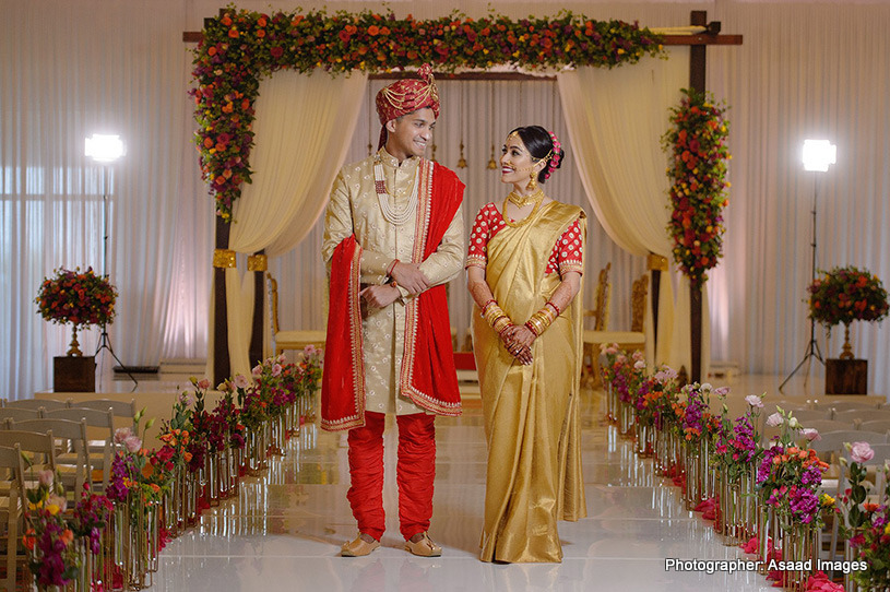 Indoor Photoshoot of indian Couple