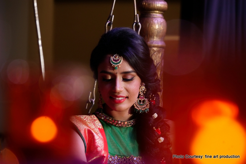 Lovely portrait capture of Indian Bride