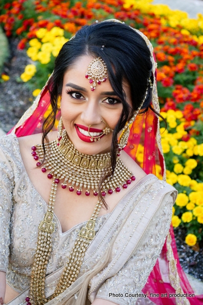 Pretty Indian Bride Posing