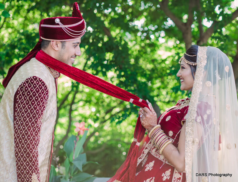 Indian Couple having fun in the photoshoot