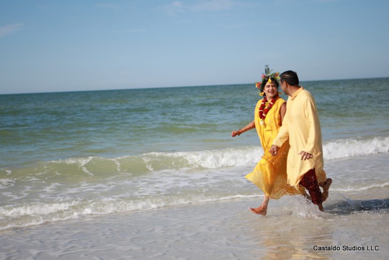 Indian Couple Holding hands and giving Pose