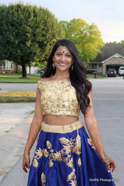 Indian Bride Capture Outdoors