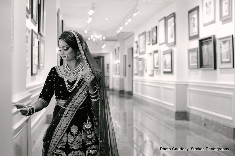 Portrait look of Indian Bride