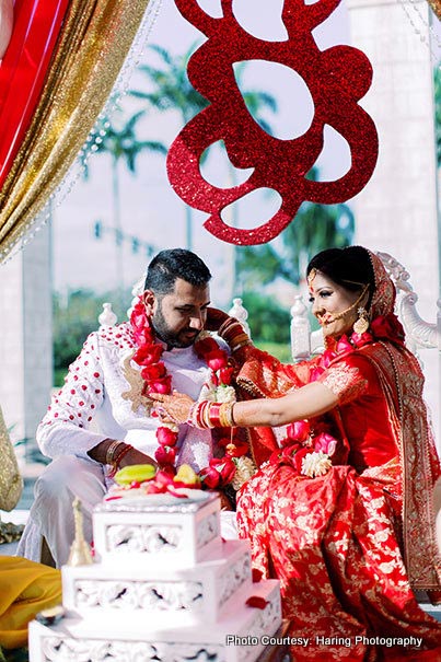 Garland Exchange ceremony 