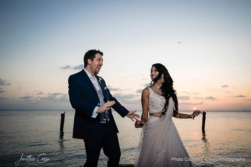 Beautiful couple dancing