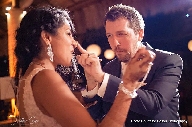 Couple Having fun at the ceremony