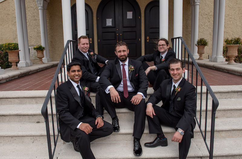 Groom Having Fun With Friends