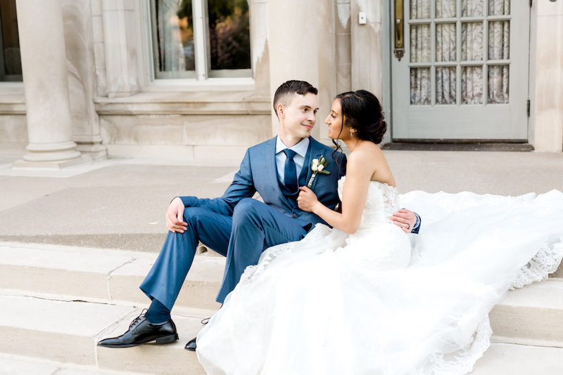 Shanna and kirill fusion wedding at Gale Mansion