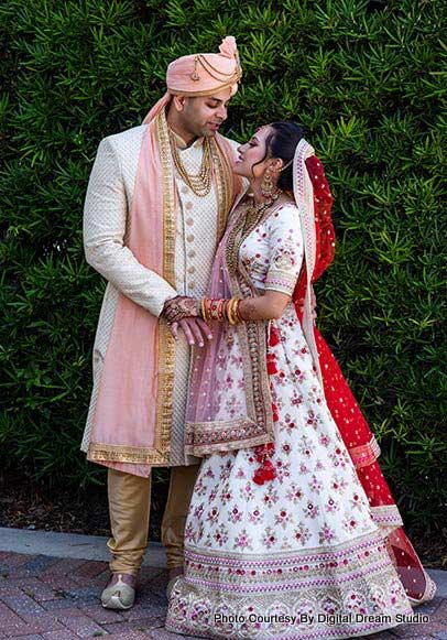 Indian Couple's Romantic Moment Captured by Digital Dream Studio