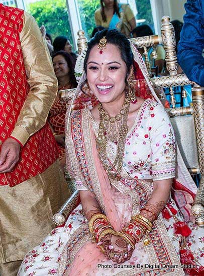 Indian Bride Looking Gorgeous in wedding Attire