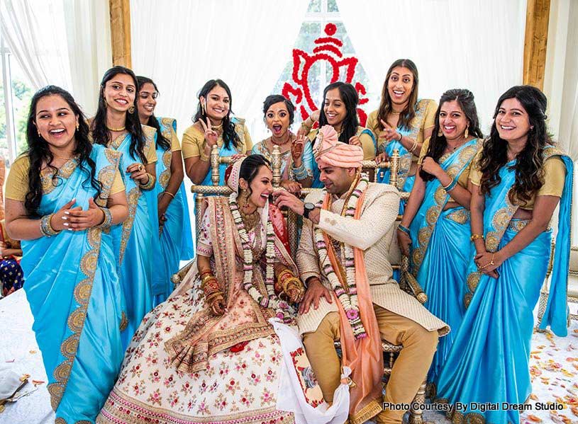 Indian Reception wedding at Lake Mary Events Center