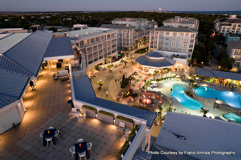 Top View of Wild Dunes Resort