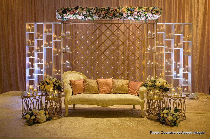 Marvelous Diya and Flower decoration by Nikun Events 