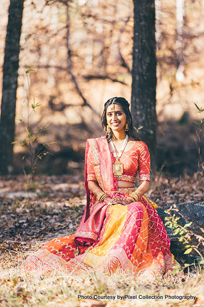 Happy Indian Bride