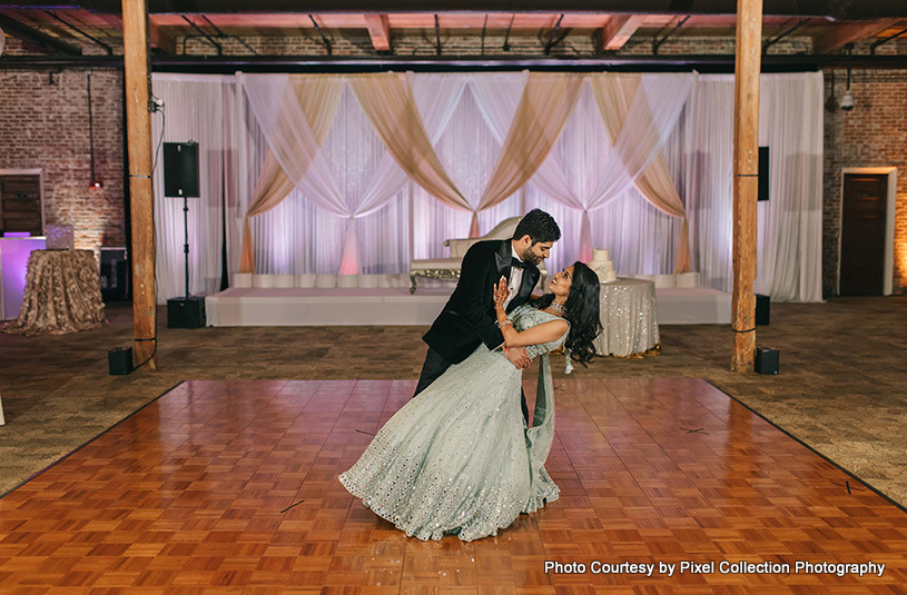 Indian couple's Romantic moment captured by Pixel Collection Photography 