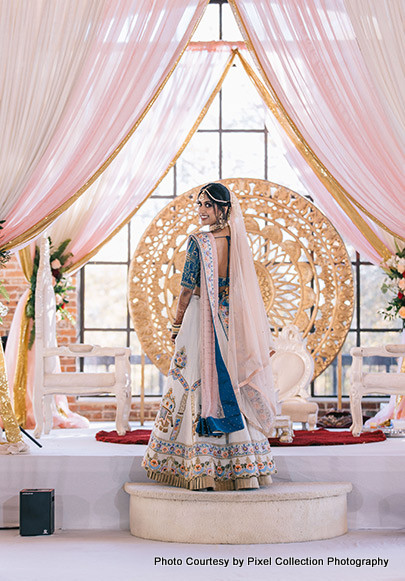 Indian bride ready for her special day