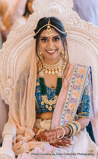 Indian bridal wedding jwellery looks gorgeous