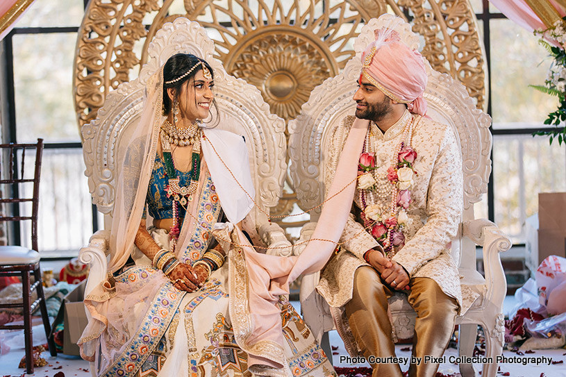 Hastmelap Indian wedding ritual