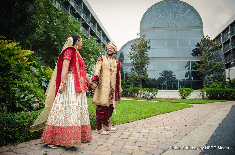 Indian Wedding Couples Photoshoot in Beautiful Outdoor location