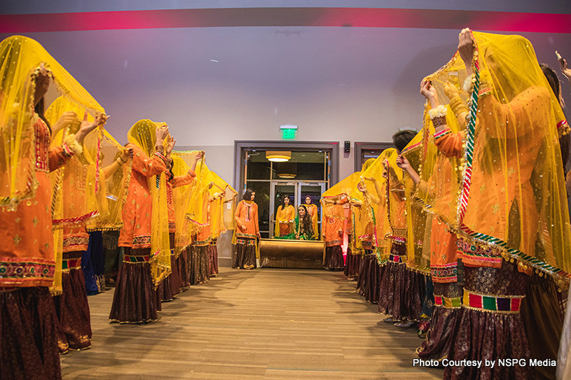 Dance Performance at Indian Wedding