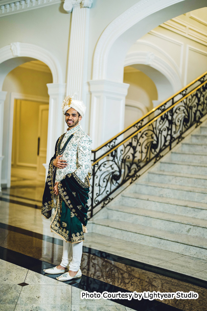 Indian bride look like Maharaja