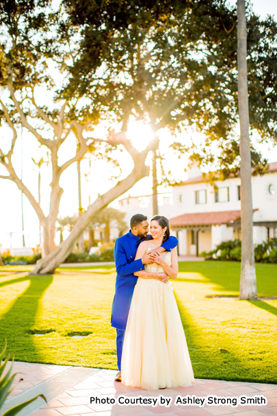 Indian Wedding Couple Brindusa and Parth