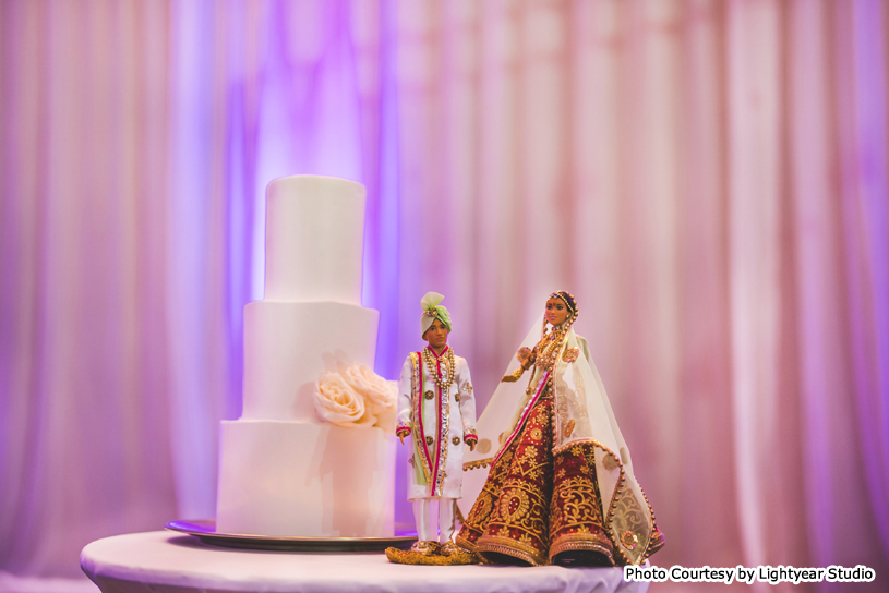Beautiful Indian Wedding Cake