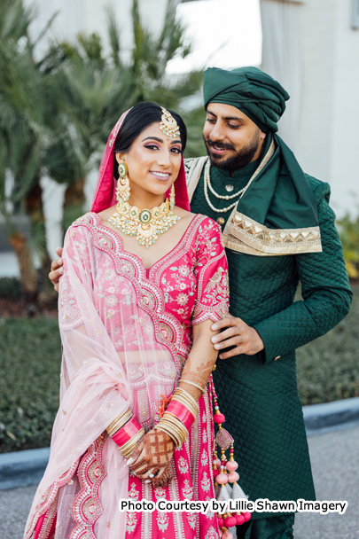 Indian Couple Lovely Pose