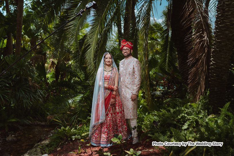 Indian Wedding Couples Photoshoot in Beautiful Outdoor location