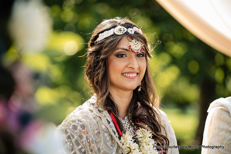 Gorgeous Indian bride makeup by Bella Angel Hair & Makeup