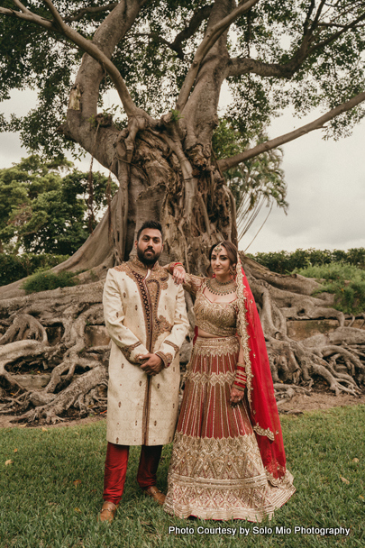 Indian Wedding Couples Photoshoot in Beautiful Outdoor location